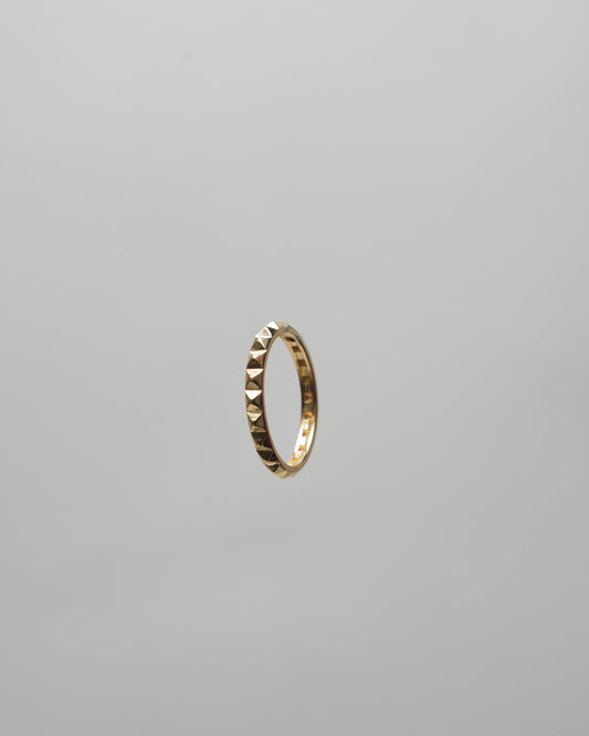 Concrete Edge | Gold-Filled Stacking Ring