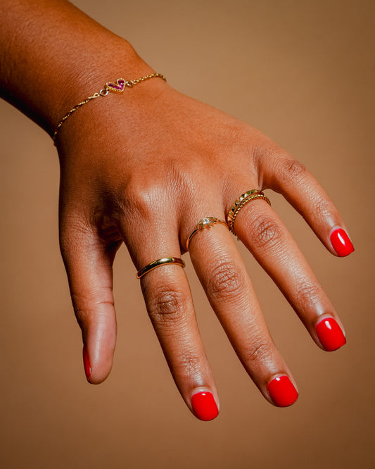 Double Take | Gold-Filled Stacking Ring