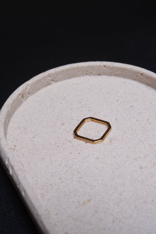 Velvet Rope | Gold-Filled Stacking Ring